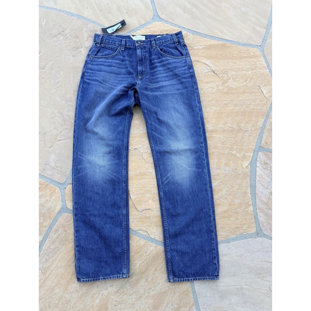 Nili Lotan Taylor Jeans Womens 32 Blue High Rise Straight Made USA NWT BZ